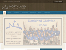 Tablet Screenshot of northlandcs.com